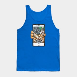 Selfie Cats Tank Top